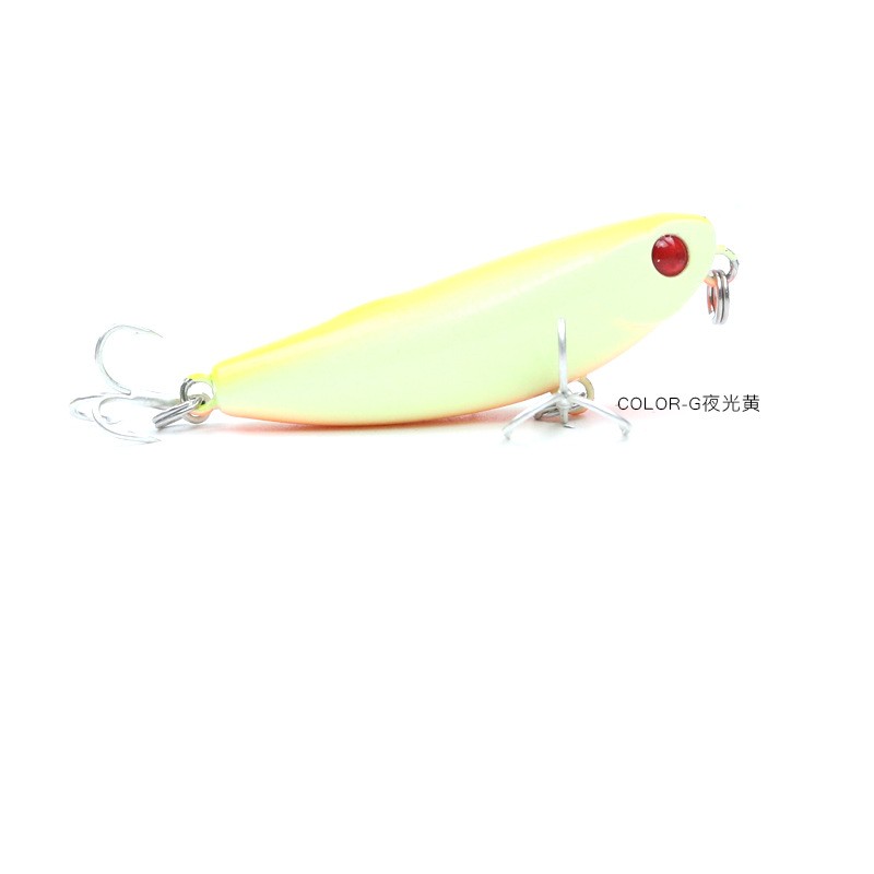 Wholesale micro floating road subbait surface pencil word Dog 50mm5g bait Horsemouth trout tilapia white bait